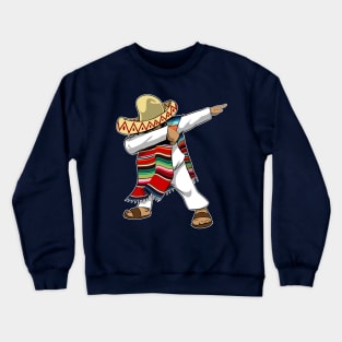 Dabbing on Cinco De Mayo Crewneck Sweatshirt